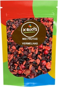 Mix de Frutas Vermelhas Premium (Gojiberry, Cranberry, Cereja, Morango e Blueberry) 500gr - X Roots - imagem 1