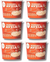 Mingau de Aveia Cranberry com Quinoa Sem Açúcar, Sem Glúten, Sem Leite e Vegano - 06 UNIDADES (pronto em 05 minutos) - imagem 1
