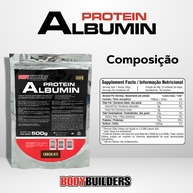 Kit Suplementos para Ganho de Massa: Whey, Albumina, BCAA e Creatina - imagem 2