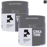 Creatina Max Titanium: Kit 2x300g Pura e Original - imagem 1