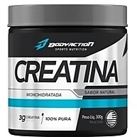 Creatina Monohidratada Pura 300g Bodyaction: Aumente Força e Massa - imagem 1