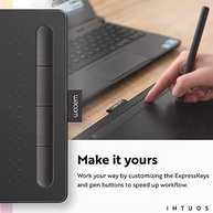 Wacom CTL4100 - Mesa Digitalizadora Intuos Creative, Preto, Pequena - imagem 4