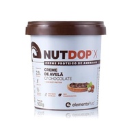 Elemento Puro Nutdop X Creme De Amendoim - Creme De Avelã Com Chocolate - 500G Elementopuro - imagem 1