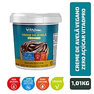 Creme de Avelã Vegano Zero Açúcar VitaoPRO: Sabor Irresistível! - imagem 1