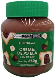 Doma Deli Creme de Avelã com Cacau, 350g, Cremoso - imagem 1