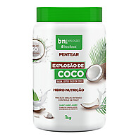 Creme Explosão de Coco 1Kg – Hidratação Poderosa para Cachos - imagem 1