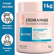 Creme Hidramais Neutro 1kg – Hidratação Profunda com Vitamina E - imagem 1