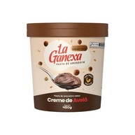 Pasta de Amendoim Integral Gourmet (450g), Creme de Avelã, La Ganexa - imagem 2