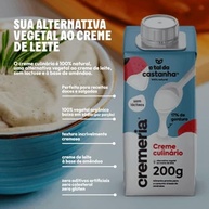 A Tal da Castanha Creme Culinário Vegetal Cremeria, 200G - imagem 3