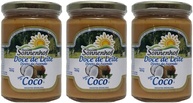 Kit com 3 Doce de Leite Cremoso com Coco 420g - Fazenda Sonnenhof - imagem 1