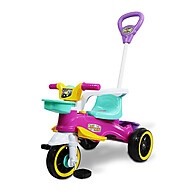 Triciclo Infantil Play Trike Rosa: Aventura e Crescimento! - imagem 2