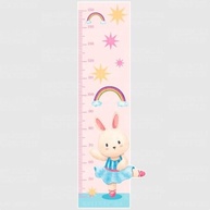Adesivos Decorativos Régua de Crescimento Bailarina Infantil - Lavável, Seguro e Fácil de Aplicar - imagem 4