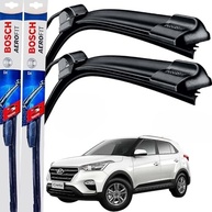 Par Palheta Limpador Parabrisa Silicone Bosch Aerofit Hyundai Creta 2017-2020 - imagem 2