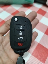 Capa de Silicone Premium para Chave Canivete Hyundai Creta e HB20/HB20S - Proteção e Estilo - imagem 2