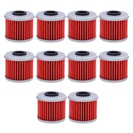 Kit 10 Filtros de Óleo para ATV Honda TRX450R CRF250X CRF450X CRF250R CRF450R - Alta Performance e Durabilidade - imagem 1