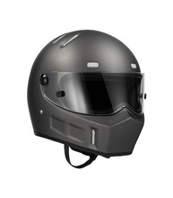 Capacete CRG Sports Integral Fibra de Vidro: Segurança e Estilo Certificados DOT (Cinza Prateado) - imagem 4
