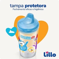Copo Max Galinha Pintadinha 320ml Lillo - Bebedouro Seguro e Divertido para Crianças - imagem 5