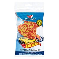 Esponja Infantil Hot Wheels - Carrinho de Banho Multicor para Crianças - imagem 3