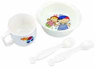 K's Kids Kit Completo para Refeição Patrick e Seus Amigos – Estampa Divertida e Segura para Crianças - imagem 2