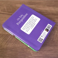 Os Três Porquinhos: Livro Acolchoado para Crianças - imagem 2
