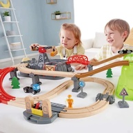 Ferrovia Estação de Cargas Xalingo: Brinquedo Completo para Crianças - imagem 2