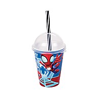 Copo Shake Spidey 280 ml: Estilo e Segurança para Crianças - imagem 2