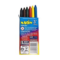 Giz de Cera Magix: 6 Cores para Criar! - imagem 2