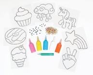 criar-sprinkles-com-cor-e-e-castell-sparkle-faber-rainbow-art-easy-window-brilho-brincar-a