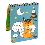 criativa-a-diversao-acampar-criancas-hora-de-por-adesivos-para-numeros-a