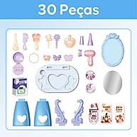 Penteadeira Infantil Princesa: Diversão e Criatividade! - imagem 2
