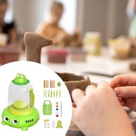 Torno de Cerâmica Elétrico Infantil Fancyes - Brinquedo Educativo Criativo para Crianças 9-12 Anos - imagem 4