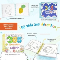 365 Desenhos para Colorir: Diversão e Desenvolvimento Criativo para Crianças - imagem 4
