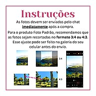Kit Fotos Polaroid Tradicional 8x6,2cm – Decoração Retrô e Presente Criativo - imagem 1