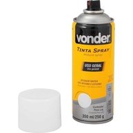 Tinta Spray Branco Fosco 350ml - Acabamento Perfeito para Projetos Criativos com Vonder - imagem 4