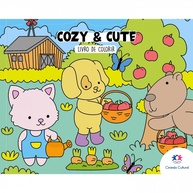 Livro de Colorir Cozy & Cute: Relaxe e Crie! - imagem 2