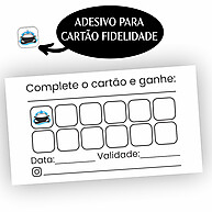 Adesivos Fidelidade: Crie Cartões Incríveis! - imagem 2