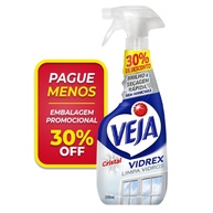 Vidrex Cristal 500ml - Limpa Vidros com Brilho Profissional e Embalagem Econômica - imagem 1