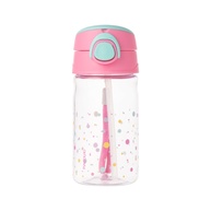 Garrafa com Canudo Cristal Pimpolho 370ml - Estilo Bolinhas | Hidratação com Estilo e Conforto - imagem 1