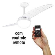 Ventilador de Teto Spirit 202 Cristal Globo com Controle Remoto - Design Premium 127V - imagem 1