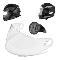 Viseira Cristal Pro Tork R8, New Liberty 4 Com Reparo - imagem 1