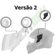 Viseira Pro Tork Stealth 2.0mm Cristal: Proteção e Estilo para Seu Capacete - imagem 4