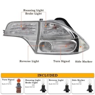 Kit 4 Luzes Traseiras Civic 2006-2011 Lente Cristal - Segurança e Estilo - imagem 4