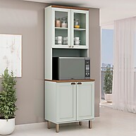 Cristaleira Iluminata: Elegância e Organização - imagem 1