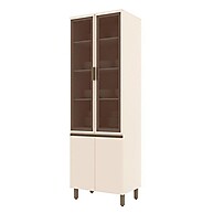 Cristaleira Off White 4 Portas: Organize com Estilo! - imagem 1
