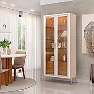 Cristaleira Vitória: Elegância e LED - imagem 1