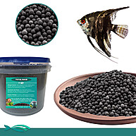 Substrato Aquário Preto: Plantas Vibrantes e Água Cristalina - imagem 1