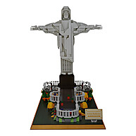 Cristo Redentor de Blocos: 1677 Peças! - imagem 1