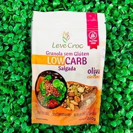 Kit 2 Granolas Salgadas Sem Glúten Leve Croc: Páprica, Cúrcuma - imagem 2