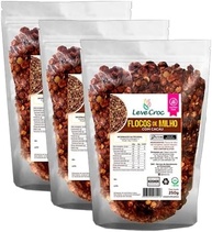 Kit 3X: Flocos de Milho com Cacau Sem Glúten Leve Croc 250g - imagem 1