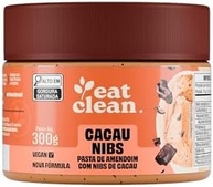 Eat Clean Pasta De Amendoim Crocante Cacau Nibs Pote - 300G - imagem 1